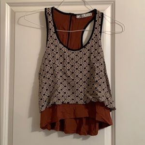 Lace layered tank from Nordstrom BP
